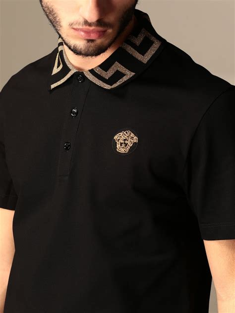 versace polo tops